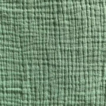 Caldo de tela de muselina arrugada de algodón 100% de algodón de algodón