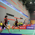 Indoor Professional-level badminton court mats