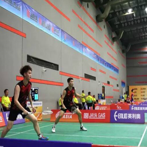 Tappetini per campi da badminton di livello professionale indoor