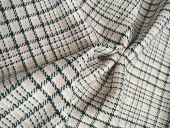 2020  CHECK BEAUTIFUL DOBBY FABRIC