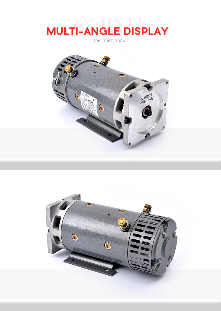 24V 3000W Hydraulic Direct DC Motor pẹlu fan