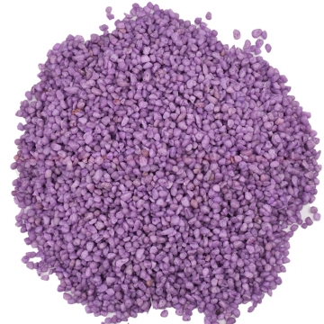 Dyed Purple Tumbled Gravel: Aquarium & Landscaping Stones