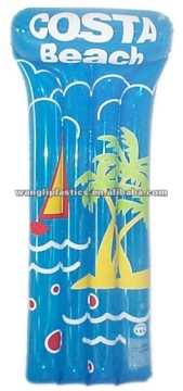 Hot Sale! PVC Inflatable Beach Floating Bed Mattress