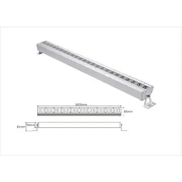 Low Power 10mm LED 252pcs RGB mixing color Wall Washer Lighting