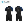 Seaskin Customizable Back Zip Short Sleeve Men's Wetsuit