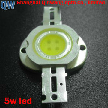 5w white high power led China