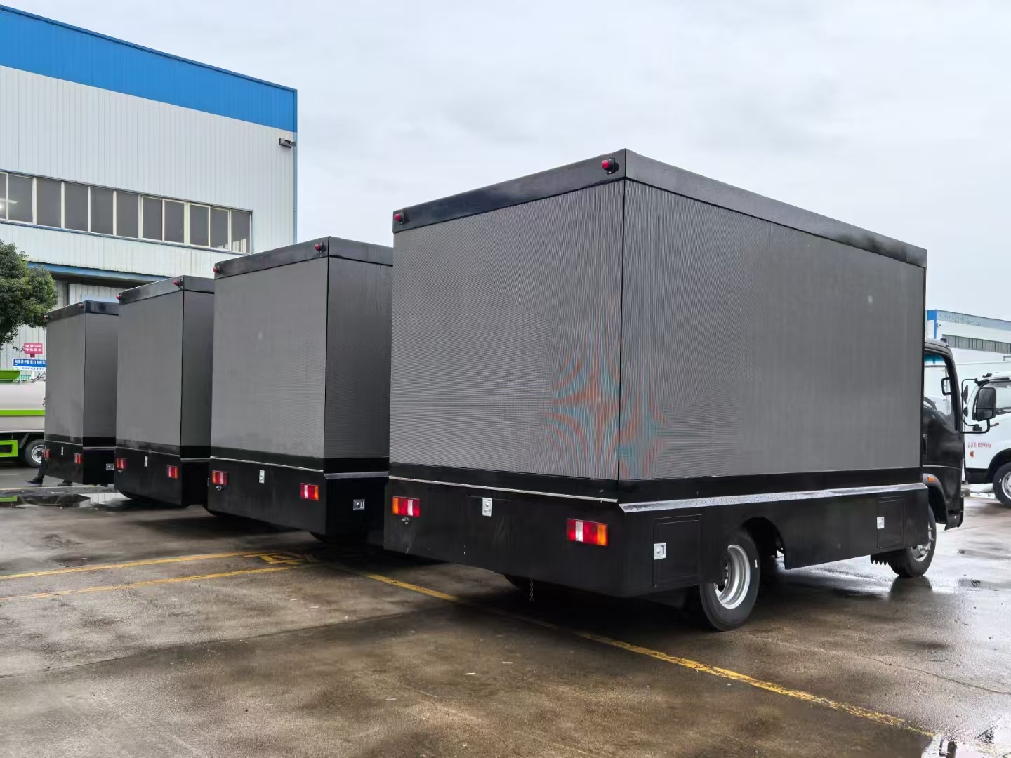 Outdoor Digital Ad 3D Advertising Led Screen Truck