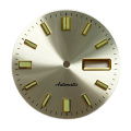 Sunburst Watch Dial com verde luminoso para NH36