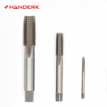 Comprehensive Handerk Tap Set for CNC Applications: Including HSS Thread Taps and Round Thread Screw Taps in Common Sizes (M2 to M10)