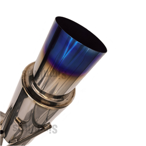 Einzelschuffler mit Tipp 4,5 "Ausgang Catback-Auspuffanlage für 09-21 Nissan 370Z Z34