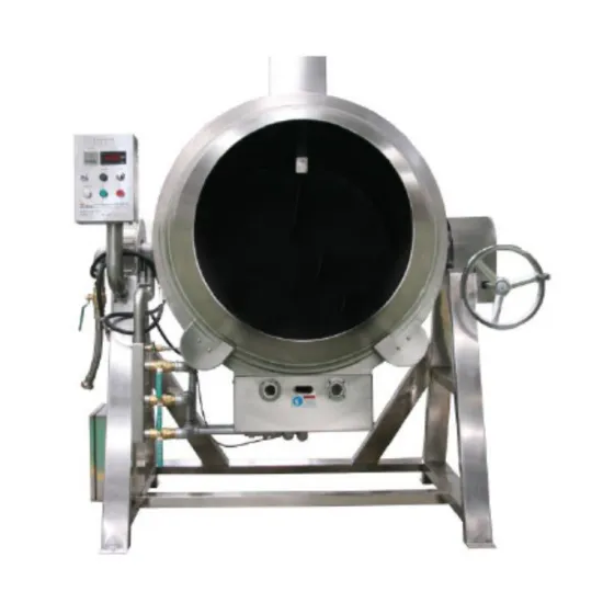 High Quality Industrial 120L Automatic Smart Gas Stirring Cooker Cooking Machines