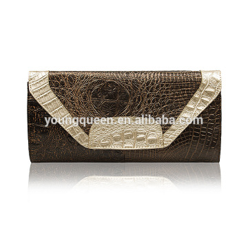 YQ29-6 Fashion Envelope Clutch Women handbag Evening Bag Crocodile pattern