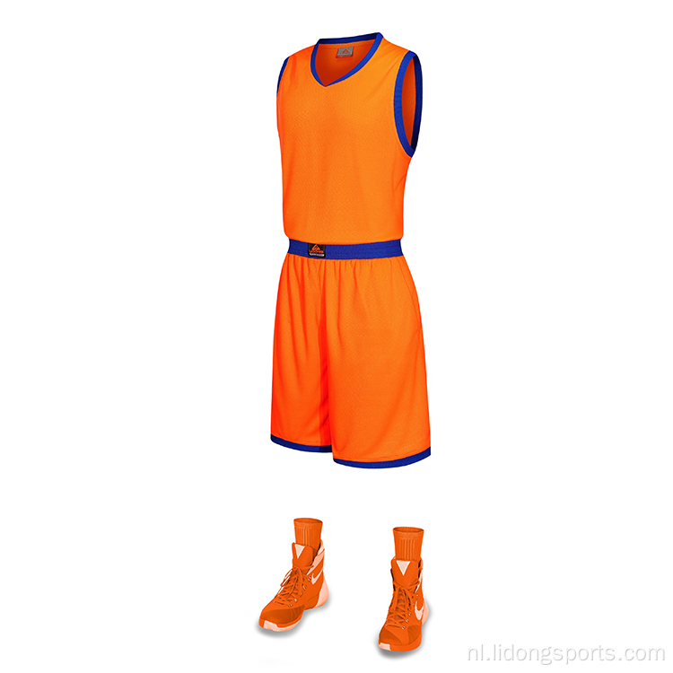 Aangepaste college basketbal jersey camo basketbaluniform