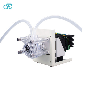 Customized peristaltic pump for machine supporting