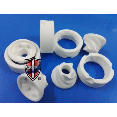 spiral helix alumina ceramic plunger cover sleeves