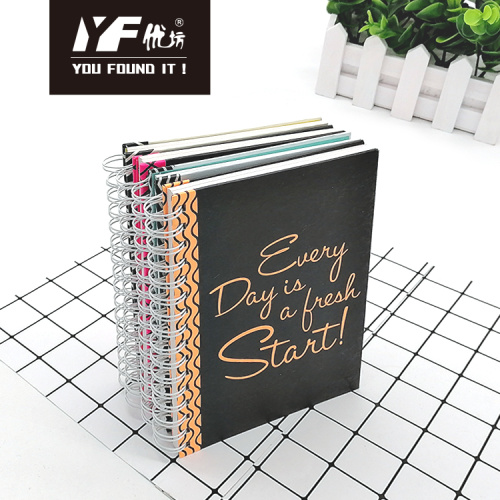 Notebook Holder High quality customizable cover A5 spiral coil notebook Supplier