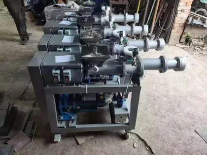 Stainless Steel Vacuum Clay Kneading Mixing Extruder Machine