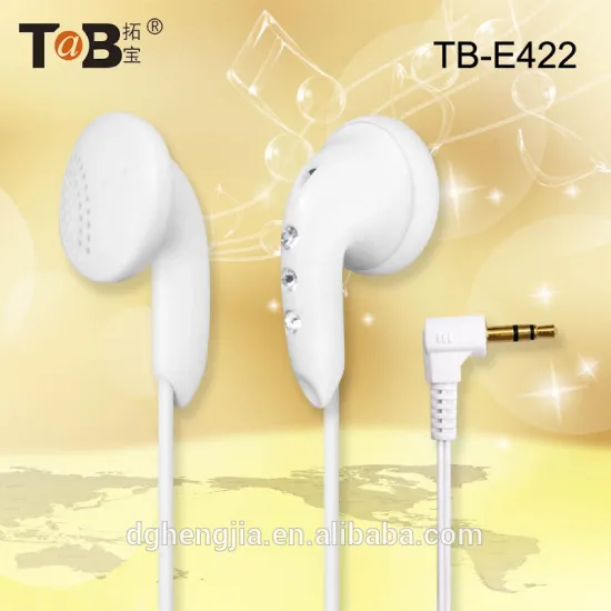 2016 Stereo earphone manufacturing half in-ear custom printed earphones in bulk in Donguan