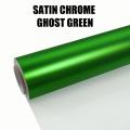 China Satin Chrome Ghost wrapping foil Factory