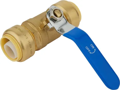 China Factory Brass Sharkbite Style Fittings for PEX, Copper, and PVC Pipes