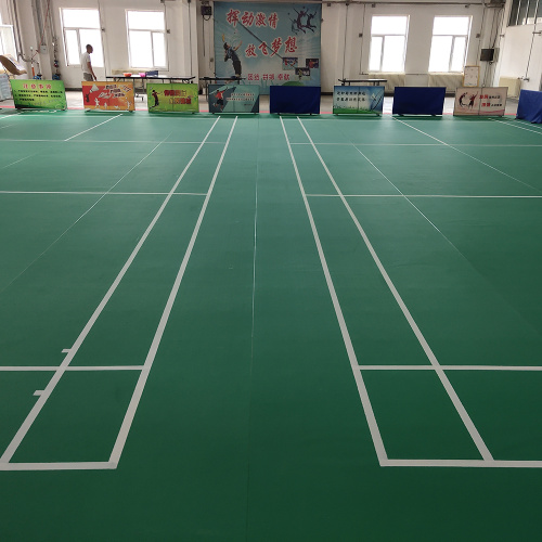 pvc badminton flooring covering