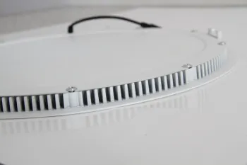 School Round Led Panel Light 80ra / 12w Led Flat Panel Light Ac100v - 240v