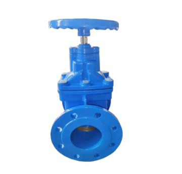 Title: "DIN 3352 F4 Metal Seal Non-Rising Stem Gate Valve: Specifications and Details for GGG40 and GGG50 Materials