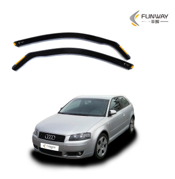 Window Rain Plate Visor Sunproof for Audi A3 8P 2004-2012 3 Door Hatchback