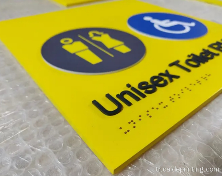 tuvalet banyo tuvalet braille işareti