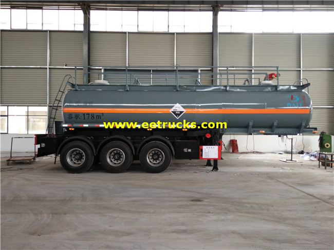 18000L Sulfuric Acid Trailer Tanks