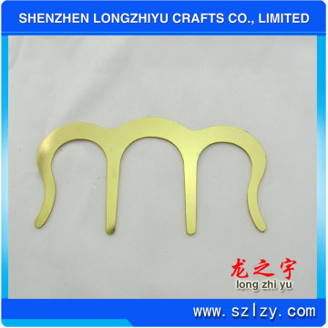 Hot Sale Metal Crown Cross Gold Pet Bookmark (LZY-00020132159)