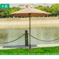 Outdoor sunshade center pillar umbrella