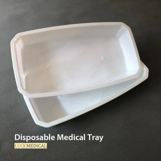 Disposable Plastic Surgical Square Tray Operating Use