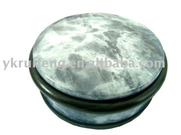 Marble door stopper