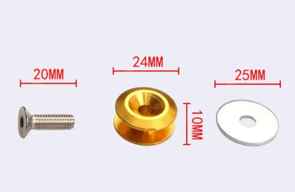 JDM car hatch double gasket For Front Bumpers