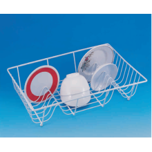 Single Tier Coated Dish Basket