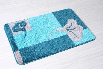 Morning glory design room mat