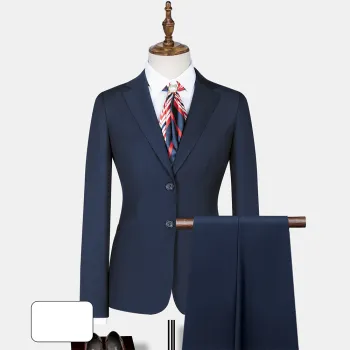 2024 High-End Technical Fabric Business Suit for Bank and Hotel Workwear