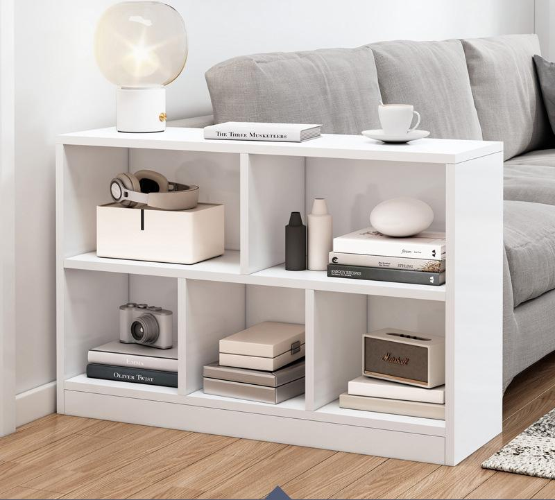 Modern Bookcase Wooden Storage Display