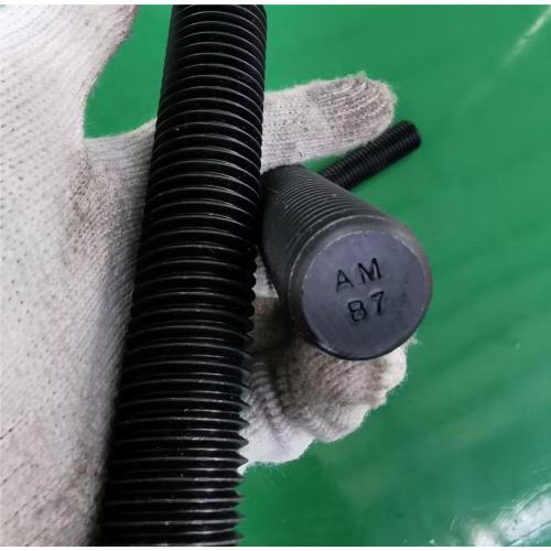 Special ASME Full Thread Bolt ASME SA193 B7 Blackened High Strength Studs Manufactory