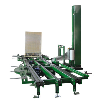 Banderoleuse automatique de palettes rotatives
