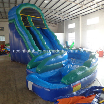 Hot Sale Commercial Curve Inflatable Water Slide