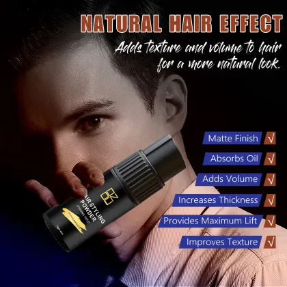 UUFINE Factory Customized Men's Hair Styling Powder Spray Pump