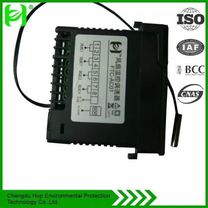 Fan temperature regulator, fan speed controller, fan temperature speeder