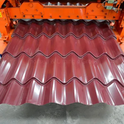 quality assurance steel k profile russian glazed arch sheet making forming tile machine