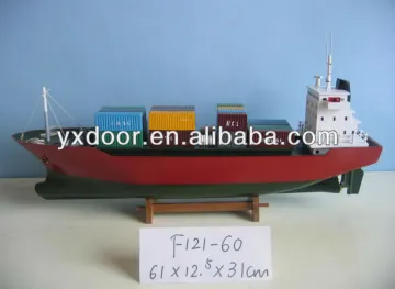 Container Ship model (F121-60) miniature, model container ship