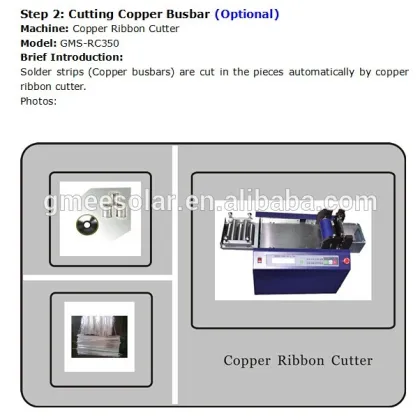 auto copper ribbon cutter GMS-RC350