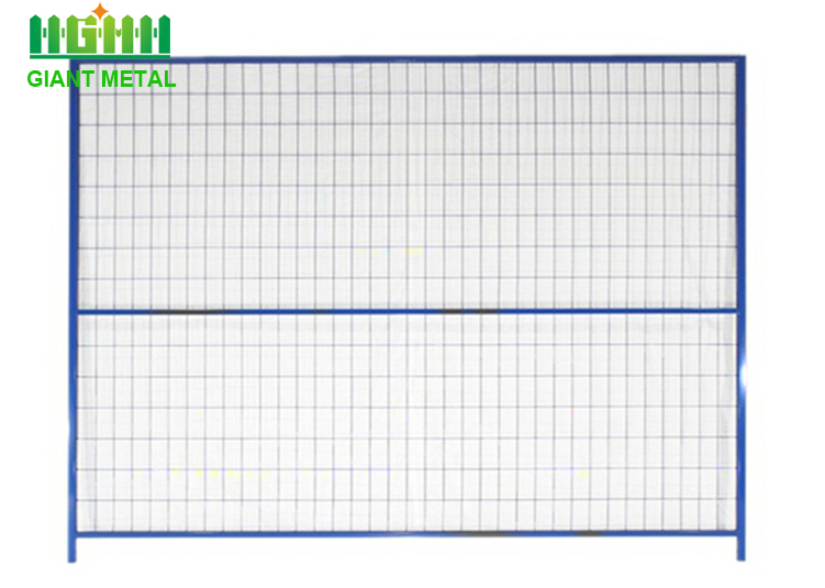 Canada Construction Site Portable Safety Temporary Fence