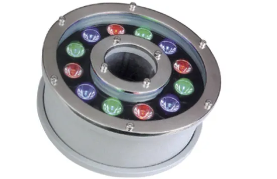 Theme Parks Lighting 9w Led Pool Light , Stainless Steel Underwater Light