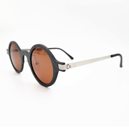 Flexible Carbon Fibre Sunglasses Custom Retro High Quality Fashion Carbon Fiber Sunglasses Manufactory